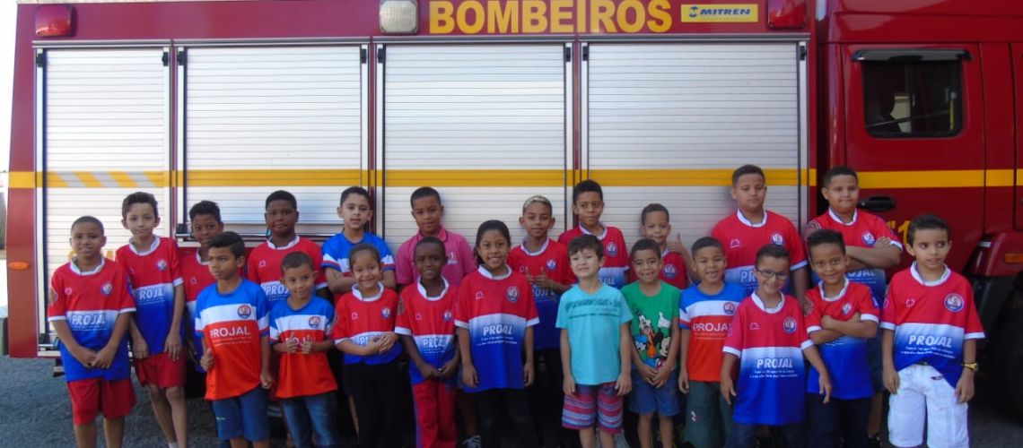 Visita ao Corpo de Bombeiros-Projal